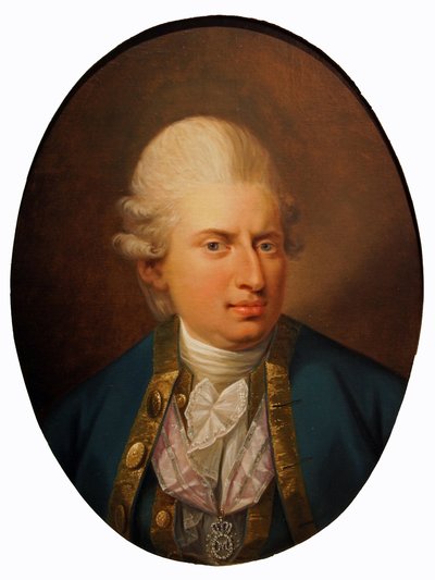 Portrait of Johann Friedrich Struensee by Jens Juel